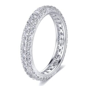 Anillo de Plata 925 Zirconia Brillo