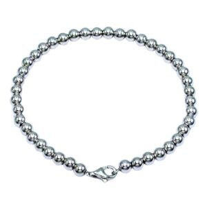 Pulsera de Plata 925 Cuentas Bolitas